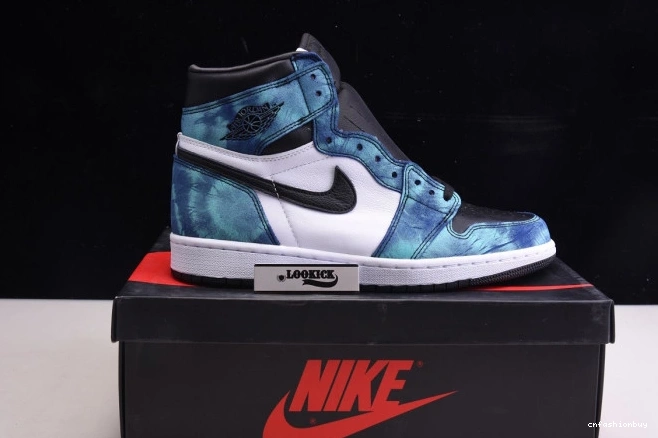 Air CD0461-100 Tie-Dye OG 1 High Jordan 0730